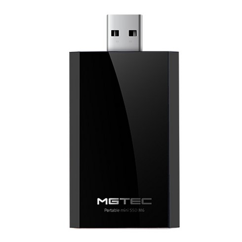 엠지텍 외장 SSD MSATA M6, 120GB, 블랙