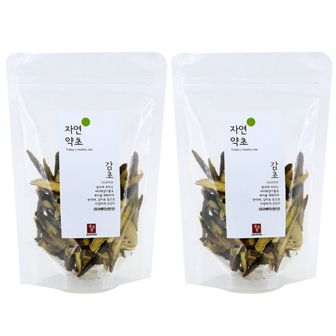 푸르농 자연약초 감초, 100g, 2개