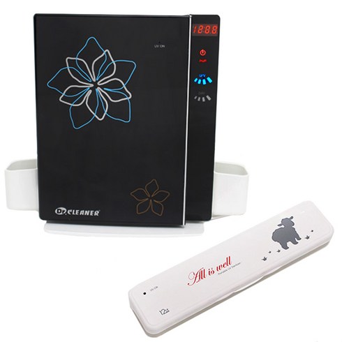 닥터크리너 가정용 칫솔살균기 BIO-103 + 건전지타입 휴대용 BIO-201 12간지, BIO-103(가정용), BIO-201(휴대용), 블랙(가정용), 양(휴대용)