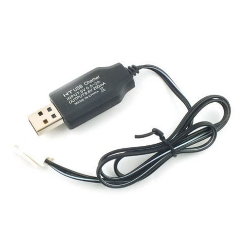 에이치비666 레프리카 1/10 Rock Crawler USB Charger RC 배터리 HB050422, 혼합 색상, 1개