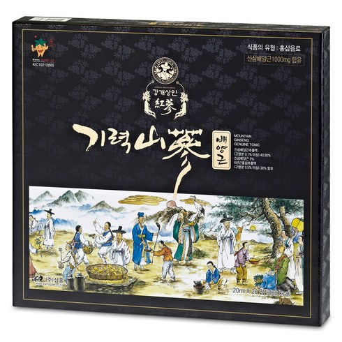 강개상인 기력 산삼 배양근, 20ml, 20개입