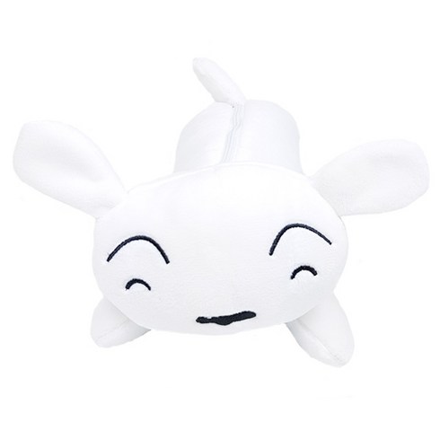 크레용신짱 짱구 봉제필통 흰둥이, 화이트, 1개