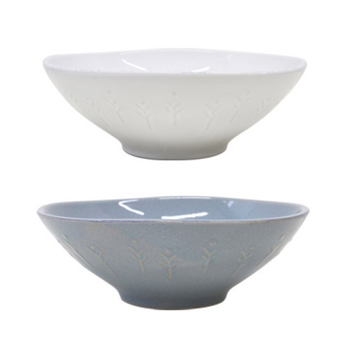 엘포레 국산 면기, 크림화이트 + 클라우드그레이, 1세트
