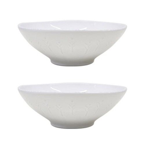 엘포레 쓰임 국산 면기, 크림화이트, 2개
