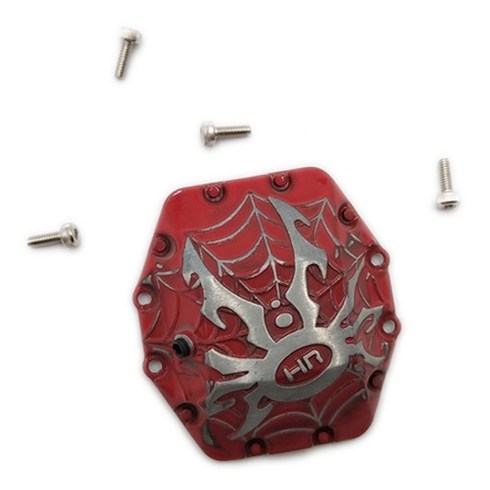 핫레이싱 Spider AR60 Axle Diff Cover Yeti Wraith AX10, R, 1세트