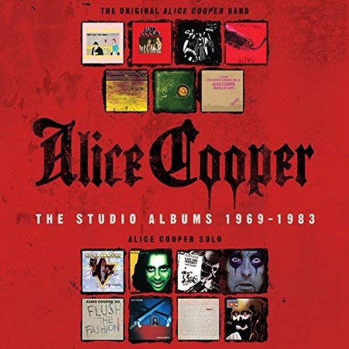 Alice Cooper - The Studio Albums 1969~1983 (Deluxe Edition Box) 유럽수입반, 15CD