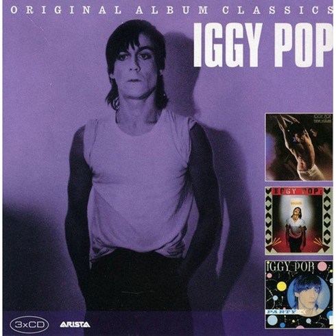 IGGY POP - ORIGINAL ALBUM CLASSICS 유럽수입반, 3CD