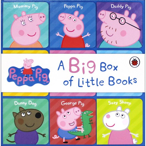 Peppa Pig A Big Box of Little Books BOARDBOOK, Ladybird