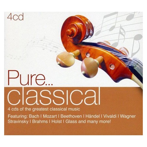 VARIOUS - PURE... CLASSICAL EU수입반, 4CD