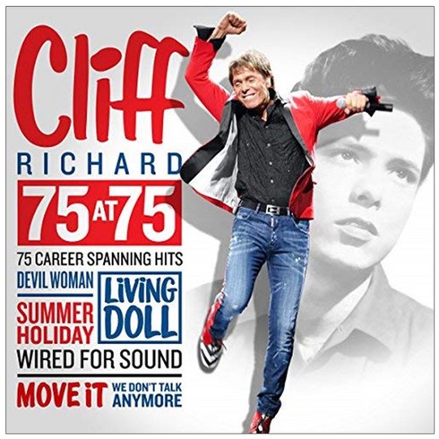 CLIFF RICHARD - 75 AT 75 BOX SET EU수입반, 3CD