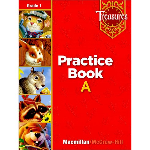 Treasures Grade 1 Practice Book A Approaching : Practice Book A Approaching, Macmillan