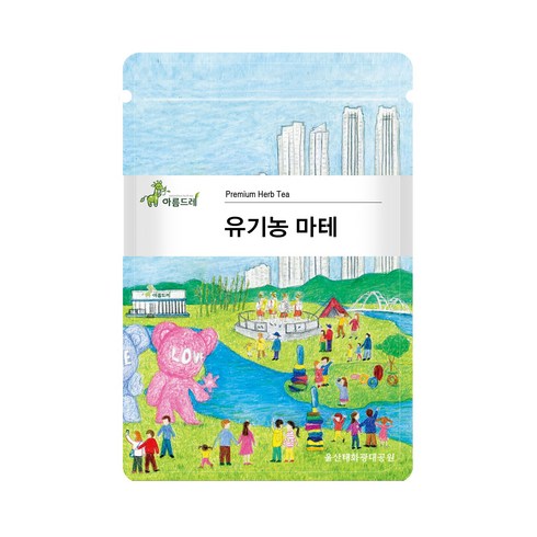아름드레 삼각티백 유기농 마테, 1.1g, 25개입, 1개