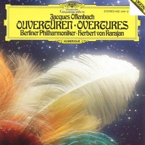 JACQUES OFFENBACH - OUVERTUREN/ KARAJAN EU수입반, 1CD