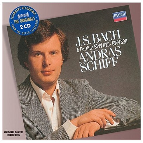 JOHANN SEBASTIAN BACH - 6 PARTITAS BWV 825-830/ ANDRAS SCHIFF [THE ORIGINALS] EU수입반