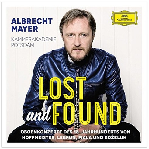 ALBRECHT MAYER - LOST AND FOUND 알브레히트 마이어 : 오보에 협주곡집 호프마이스터 레브룬 피알라 코젤루 EU수입반