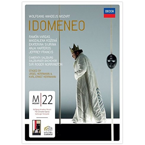 WOLFGANG AMADEUS MOZART - M 22: IDOMENEO/ ROGER NORRINGTON DVD EU수입반, 2CD
