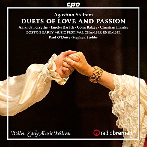 AGOSTINO STEFFANI - DUETS OF LOVE AND PASSION/ PAUL O`DETTE STEPHEN 독일수입반, 1CD