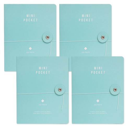 데얼스 4X6 미니포켓 앨범 4p, 민트, 20매