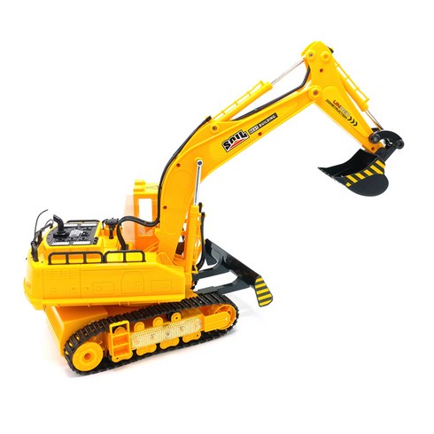BrotherToys 무선 굴삭기 11채널 RC 포크레인 No.0118, 혼합 색상, 1개