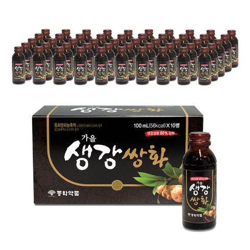 동화약품 가을생강쌍화 한방음료, 100개, 100ml