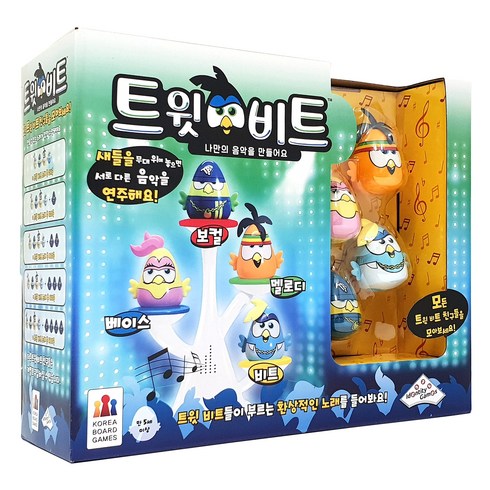 아이덴티티게임즈 코리아보드게임즈 트윗 비트, 혼합 색상, 1개