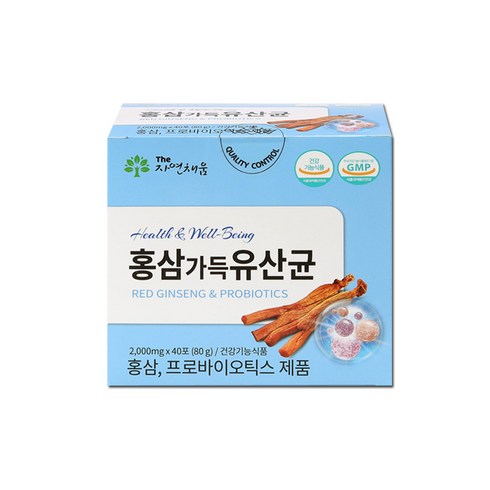 the자연채움 홍삼가득유산균, 80g, 1개