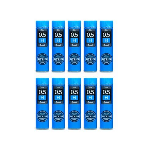 펜텔 샤프심 아인슈타인 H C275, 0.5mm, 10개