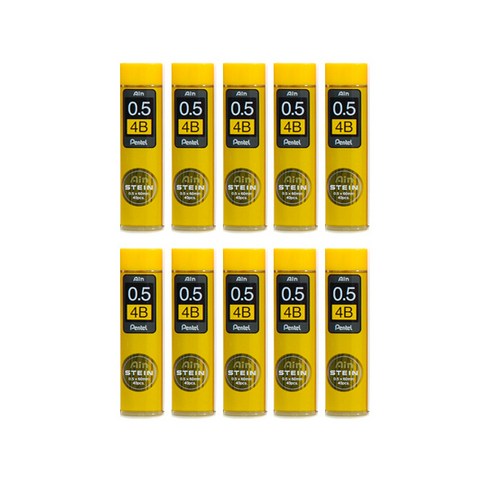 펜텔 샤프심 아인슈타인 4B C275, 0.5mm, 10개