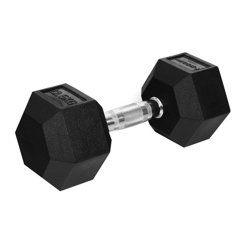 이고진 고무 육각 아령, 12.5kg, 1개