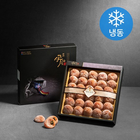 상주 울음뚝곶감 건시 선물세트 (냉동) + 보자기, 1.2kg (30과), 1세트