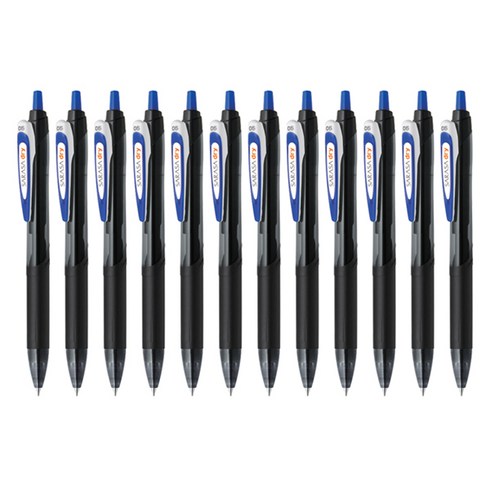 제브라 사라사드라이 젤잉크펜 0.5mm, 블루, 12개