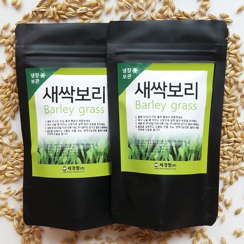 세경팜 새싹보리 씨앗 300g, 2개