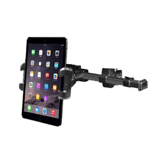 맥컬리 헤드레스트 차량용 거치대 HRMOUNTPRO, 1개, 블랙