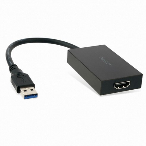 넥스트 이지넷유비쿼터스 USB 3.0 to HDMI 디스플레이 어댑터, NEXT-313DPHU3, 1개