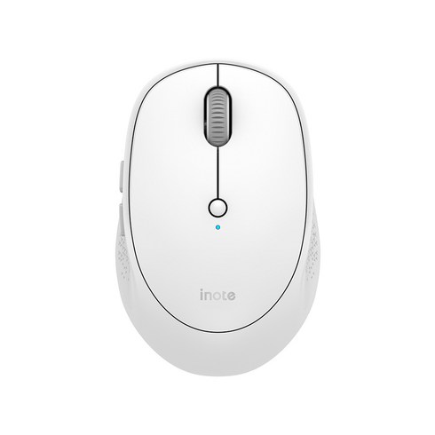 아이노트 멀티페어링 블루투스 5.0 무선마우스, FS-508RB, 화이트