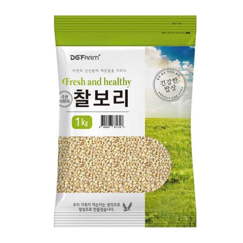 대구농산 건강한밥상 국내산 찰보리쌀, 1kg, 1개