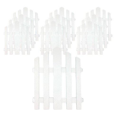 푸르네오 조립식 슬래쉬울타리 29cm x 10p, 화이트