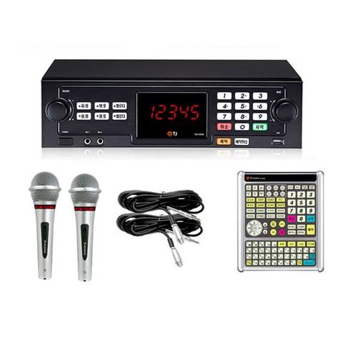 티제이미디어 가정용 노래반주기 세트, TKR-355HK