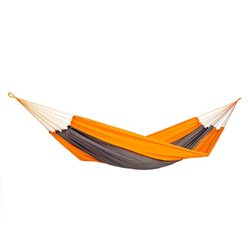 아마조나스 SILK TRAVELLER TECHNO 해먹 + 로프, 오렌지, 1개