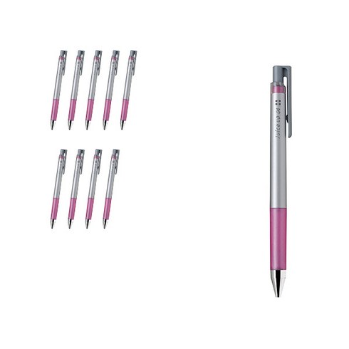파이롯트 쥬스업 젤잉크펜 0.4mm LJP-20S4, 메탈릭핑크, 10개