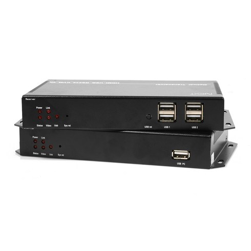 넥스트 4K over Fiber Optical EXTENDER 20km kvm 영상가전 증폭기, NEXT-1028HFC-KVM, 1개
