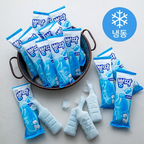 빙그레 뽕따 소다 (냉동), 130ml, 1개입, 35개