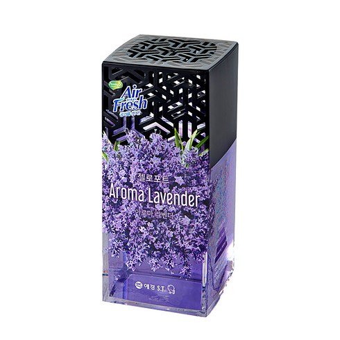 에어후레쉬 젤로포트 방향제 본품, 120g, 1개, 아로마 라벤더