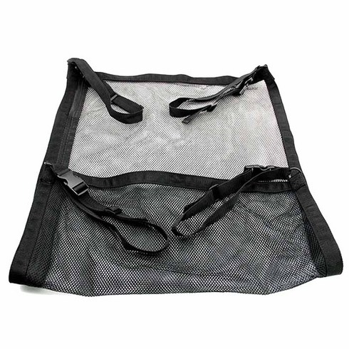 아리코 차량 다기능 수납 포켓 루프 그물망, 1개, 블랙