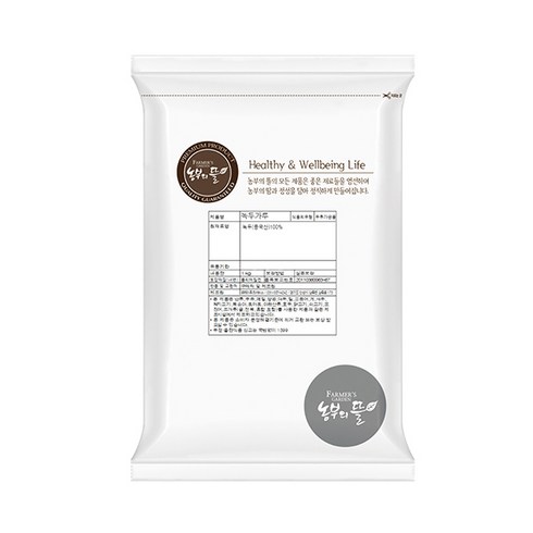 농부의뜰 녹두가루, 1개, 1kg