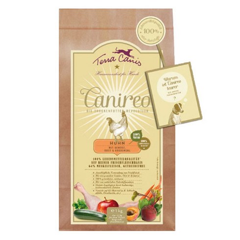 테라카니스 전연령 강아지 카니레오 건식사료, 닭, 1kg, 1개