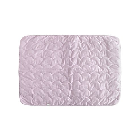쁘리엘르 동그리 면 워싱 유아 방수요, 라벤더, 1개