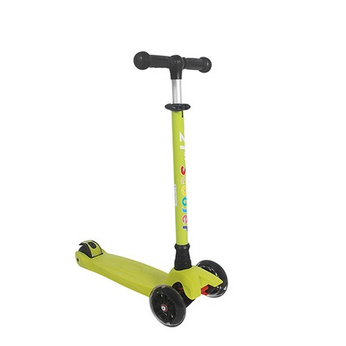 21st 컬러풀 착탈식 아동용 킥보드, 연두, 1개