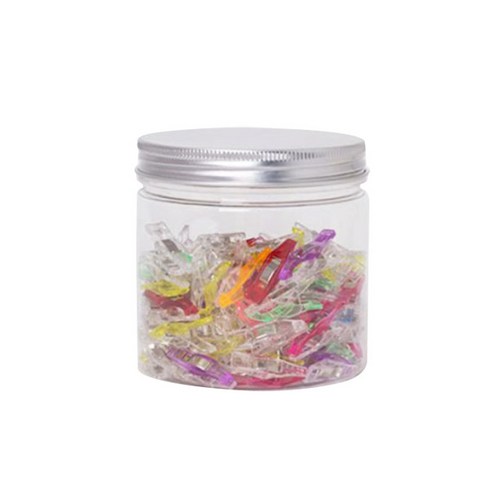 작은 물고기 시접 고정용 집게 100p, 혼합색상, 1세트