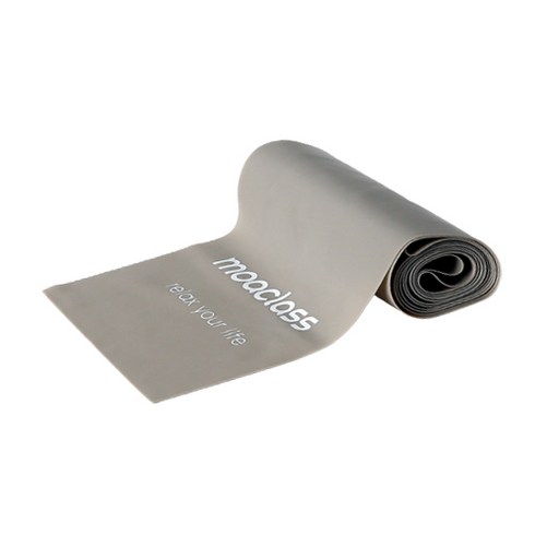 모아클래스 라텍스 스트레칭 밴드, 그레이, 1개